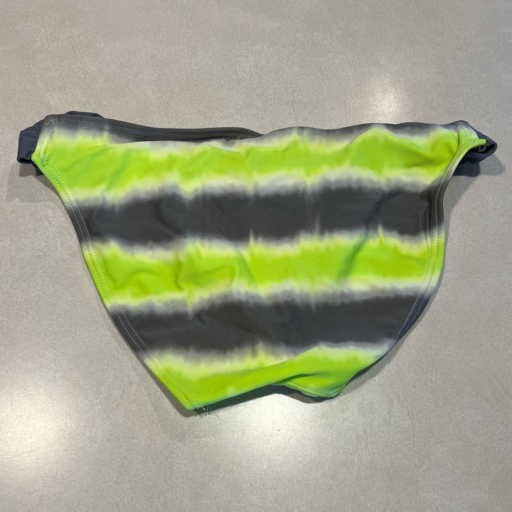 Arizona Jean Co. Bright Tie Dye Swim Tie Bikini Top & Bottom Medium - Picture 4 of 6